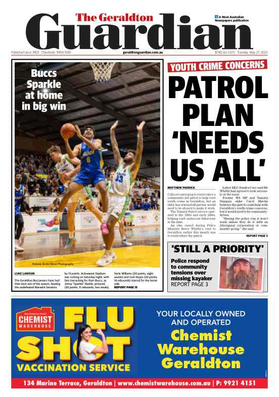 Geraldton Guardian - Tuesday, 27 May 2025 edition